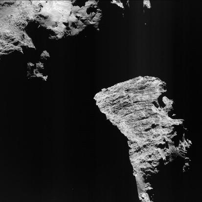 Comet cliffs