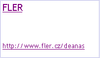 Textov pole: FLERhttp://www.fler.cz/deanas