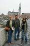 Regensburg stone-bridge across the Danube: Olga Rotreklová, Petr Bureš, Ivana Hralová