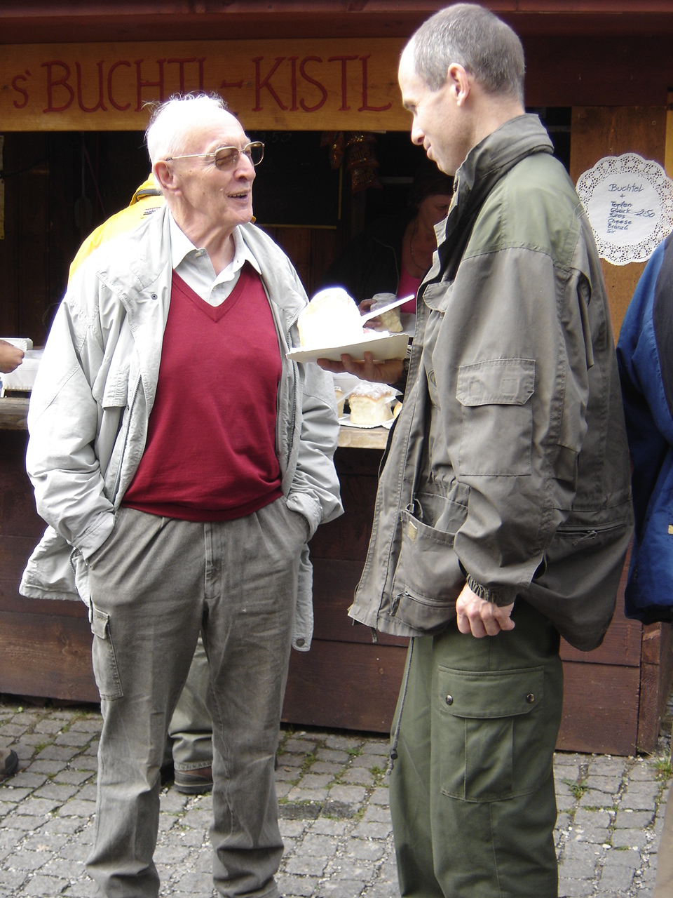 Jiří Danihelka with professor Ehrendorfer