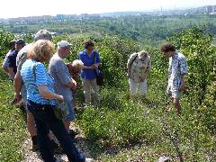 Brno-Hády. As a leader of open-door excursion in natural monument Kavky.