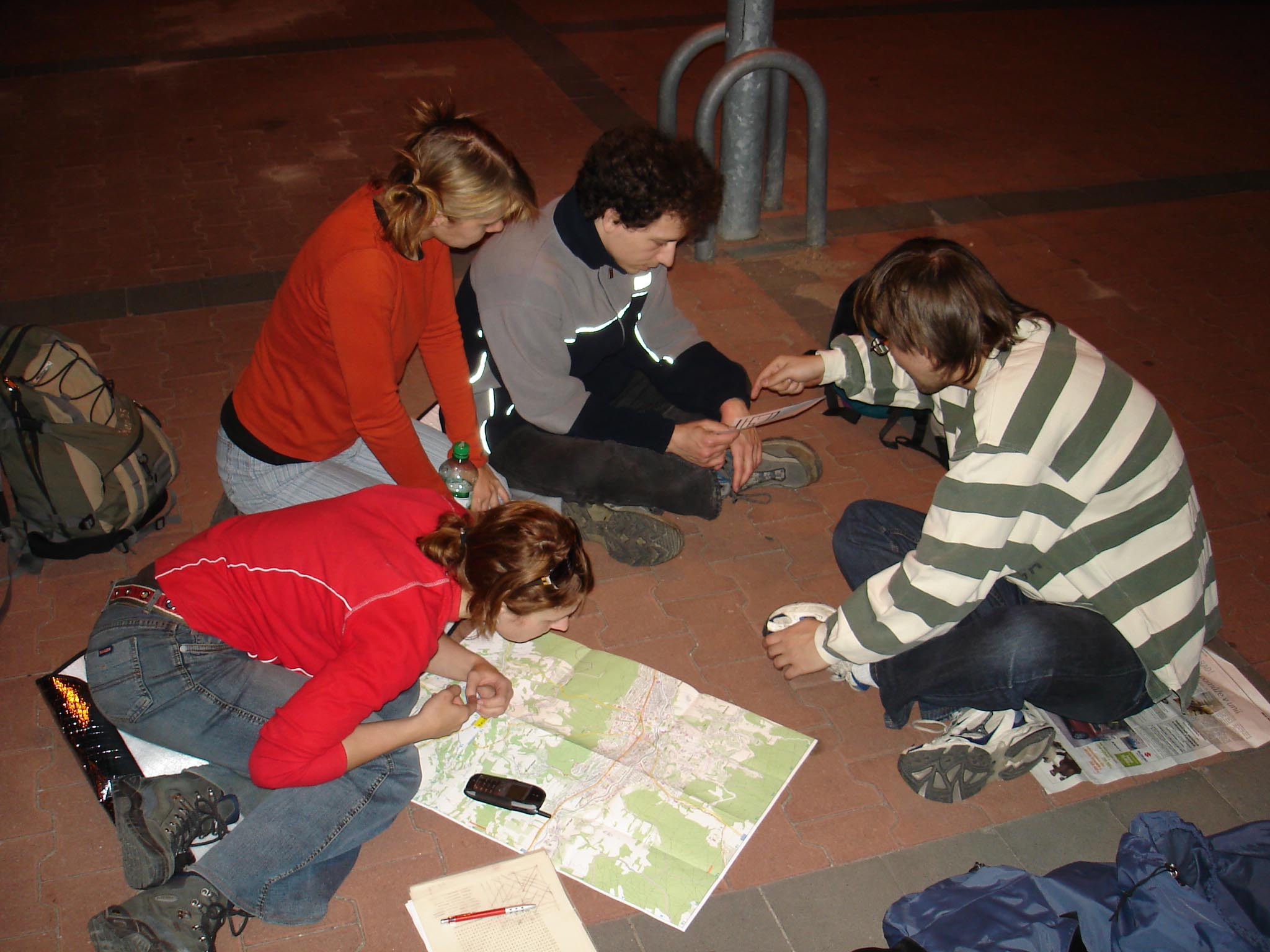At the outdoor coding game OSUD4 in Zlín.