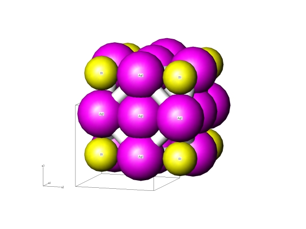 struktura argentitu