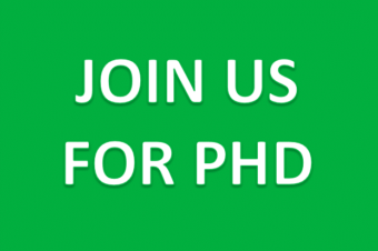 Applications for PhD study opened!