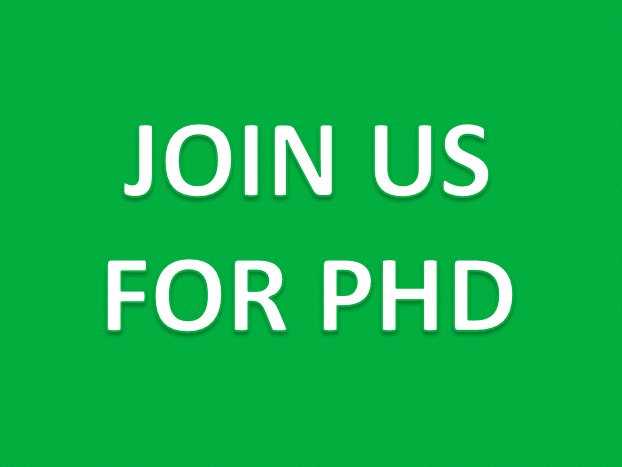 Applications for PhD study opened!