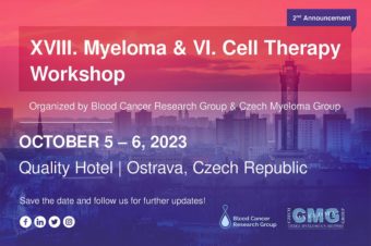 Pozvánka na XVIII. Myeloma and VI. Cell Therapy Workshop