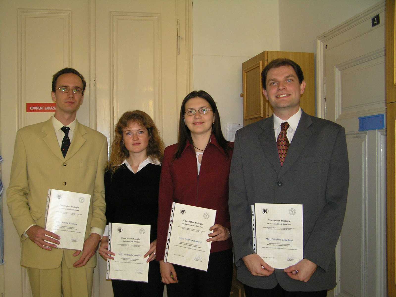 Dealing of Biological section awards