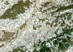 Okres Uhersk Hradit, LANDSAT TM 321